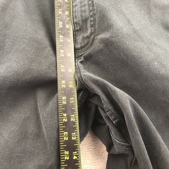 Duluth Trading Co. Men Cargo Pants Tag Size 36x30 Straight Leg Black Casual Work - Picture 6 of 12